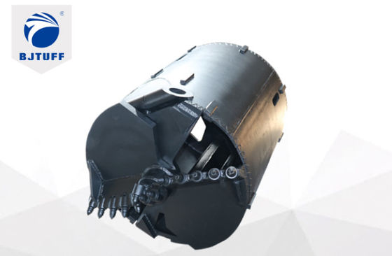 GB Q355B Dia 1400mm Double Bottom Bucket 16 Rock Teeth