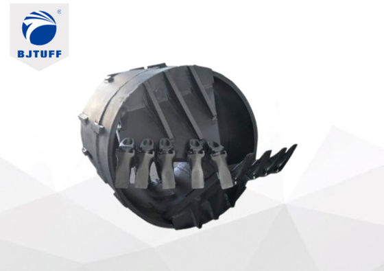 1200mm Bullet Soil Teeth Open Type Drilling Bucket Piling Rig For Deep Foundation