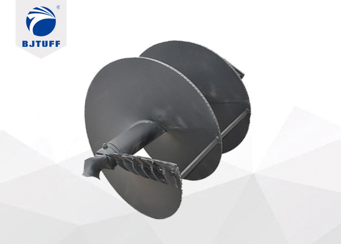 BJTUFF Spiral Straight Soil Drilling Auger 15Mpa To 60Mpa Conical Rock Auger