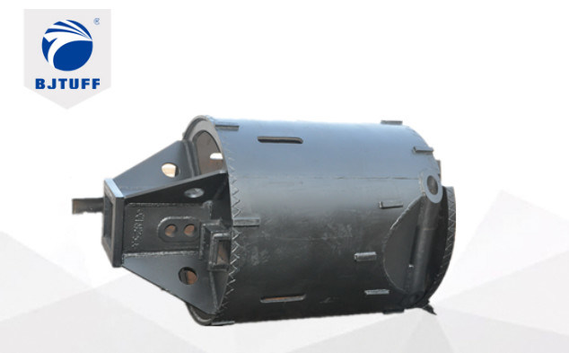 Dia 110cm Flat Tooth Soil Drilling Bucket For Rotary Drilling Rig