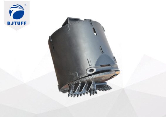 Dia 600mm Construction 6 Rock Teeth Drilling Bucket Rotary Drilling Rig Accessories