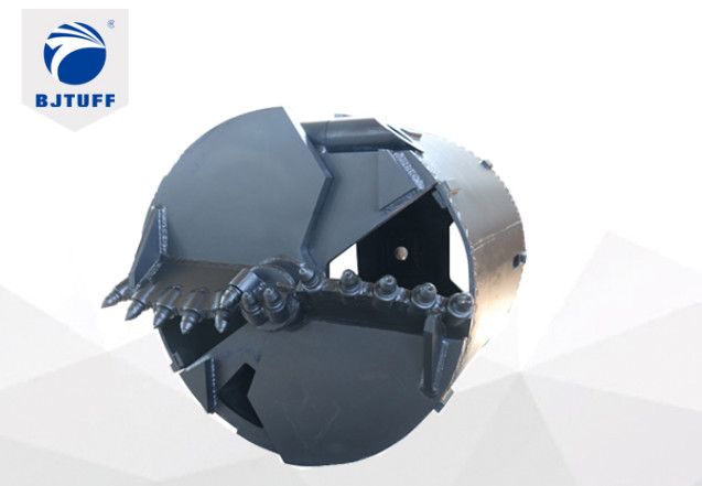 GB Q355B Dia 1400mm Double Bottom Bucket 16 Rock Teeth