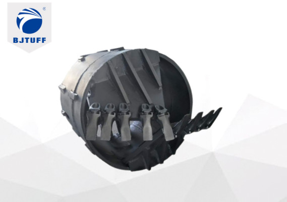 1200mm Bullet Soil Teeth Open Type Drilling Bucket Piling Rig For Deep Foundation